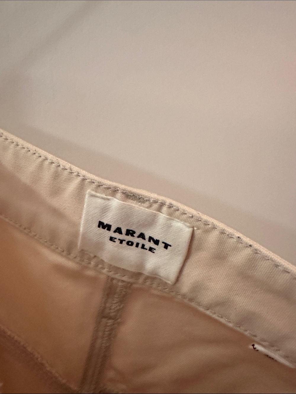 ISABEL MARANT | Diane Cream High-Rise Pants - Picture 7 of 9